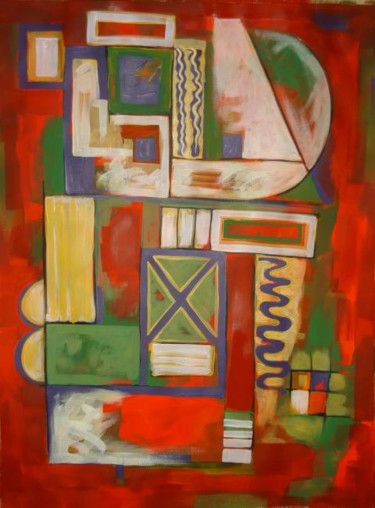 Painting titled "Kaleidoscope" by Ada Mihai, Original Artwork