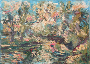 Painting titled "462" by Zoran Andrić, Original Artwork, Oil