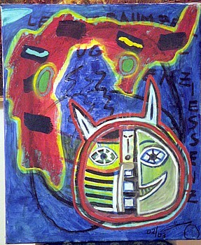 Malerei mit dem Titel "prim.7-50-60-lw..JPG" von Zoran Komatinović, Original-Kunstwerk