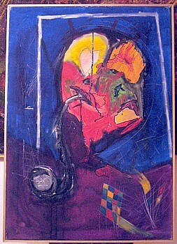 Malerei mit dem Titel "coltrane" von Zoran Komatinović, Original-Kunstwerk