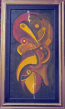 Malerei mit dem Titel "93 X" von Zoran Komatinović, Original-Kunstwerk