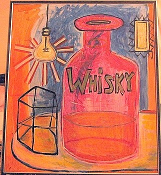 Malerei mit dem Titel "whisky" von Zoran Komatinović, Original-Kunstwerk