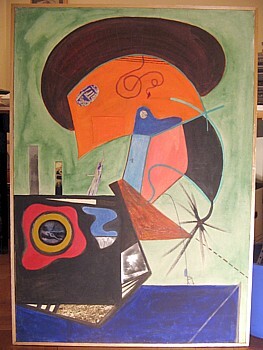 Malerei mit dem Titel "K98" von Zoran Komatinović, Original-Kunstwerk