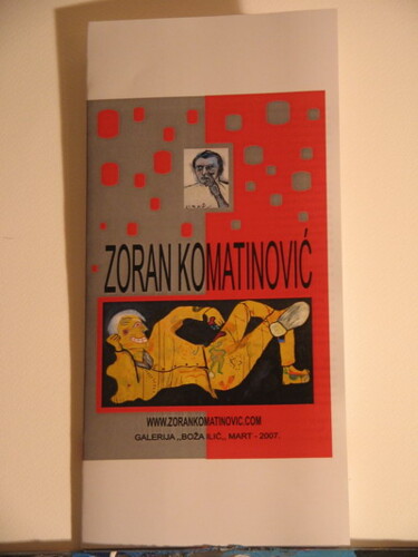 Collagen mit dem Titel "ausstellungskatalog…" von Zoran Komatinović, Original-Kunstwerk