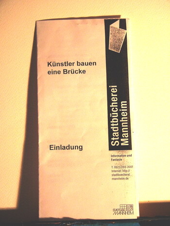 Collagen mit dem Titel "2003-stadtbuecherei…" von Zoran Komatinović, Original-Kunstwerk