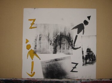 Malerei mit dem Titel "druck x" von Zoran Komatinović, Original-Kunstwerk