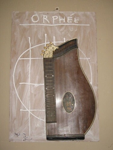 Malerei mit dem Titel "ORPHEE" von Zoran Komatinović, Original-Kunstwerk