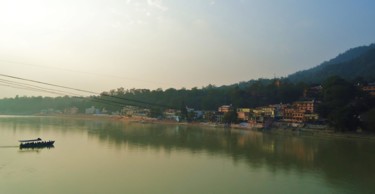 Photography titled "Ganga river.jpg" by Zoriana Rypan, Original Artwork