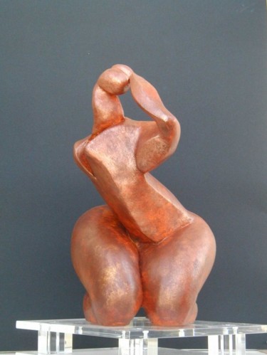 Sculpture intitulée "gauchère" par Zou.Sculpture, Œuvre d'art originale