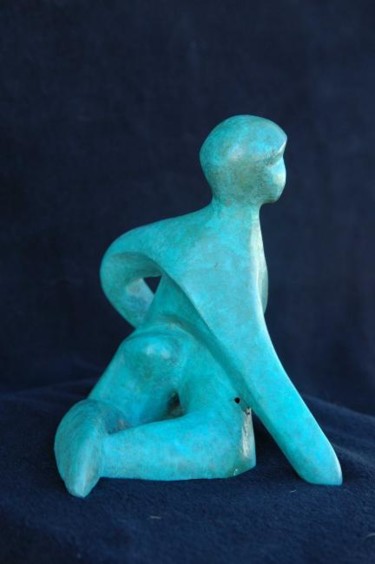 Sculpture intitulée "Bienveillance" par Zou.Sculpture, Œuvre d'art originale, Métaux