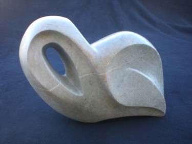 Sculpture titled "CONCEPT" by Zou.Sculpture, Original Artwork, Stone