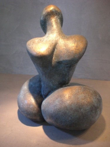 Sculpture intitulée "L'inspiration" par Zou.Sculpture, Œuvre d'art originale