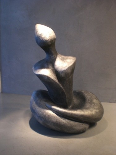 Sculpture titled "L'attitude" by Zou.Sculpture, Original Artwork