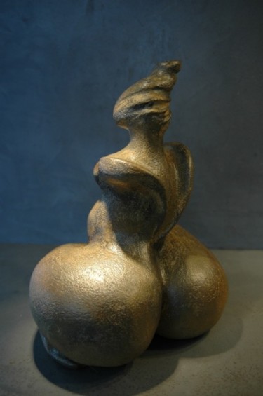 Sculpture titled "l'avenir 2" by Zou.Sculpture, Original Artwork