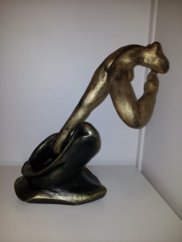 Sculpture intitulée "ESPACE" par Zou.Sculpture, Œuvre d'art originale, Céramique
