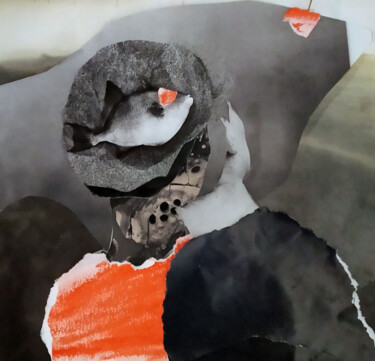 Collages intitulée "Full size watch" par Zulugoodbye, Œuvre d'art originale, Collages