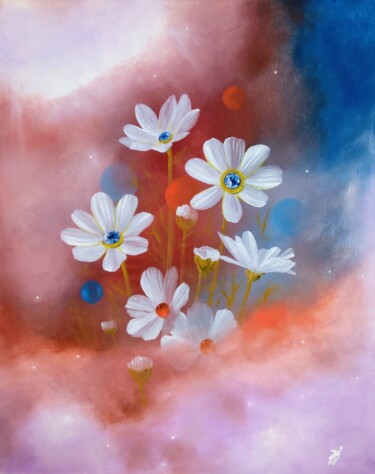 Painting titled "Jewels of nature" by Zuzana Šmehylová, Original Artwork, Oil