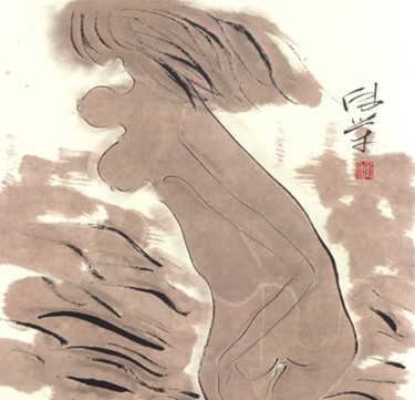 绘画 标题为“《风.2008-01》” 由钟雨, 原创艺术品, 油