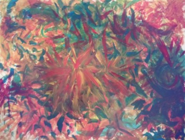 Peinture intitulée "Bouquet final" par Zykram, Œuvre d'art originale