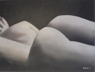 Peinture intitulée "NUDE" par Liubov Aristova, Œuvre d'art originale, Huile