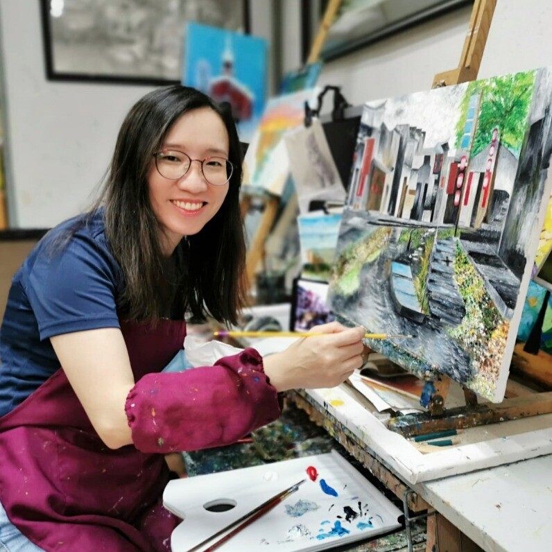 Ka Ming Chu (Ah Chu) - 艺术家在工作