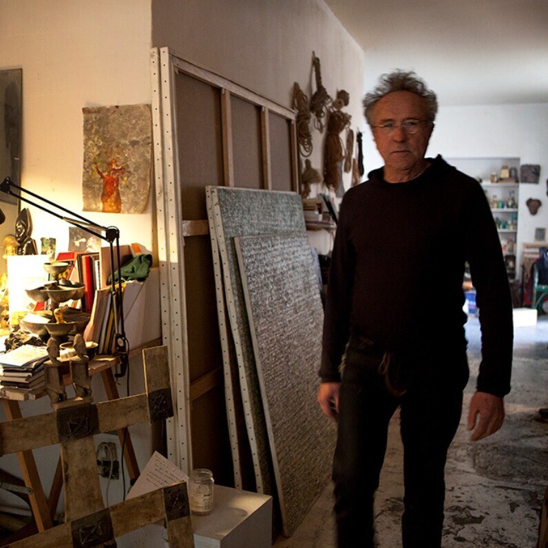 Alain Blondel - L'artiste au travail