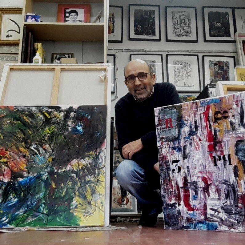 Alfredo Marceneiro - O artista no trabalho