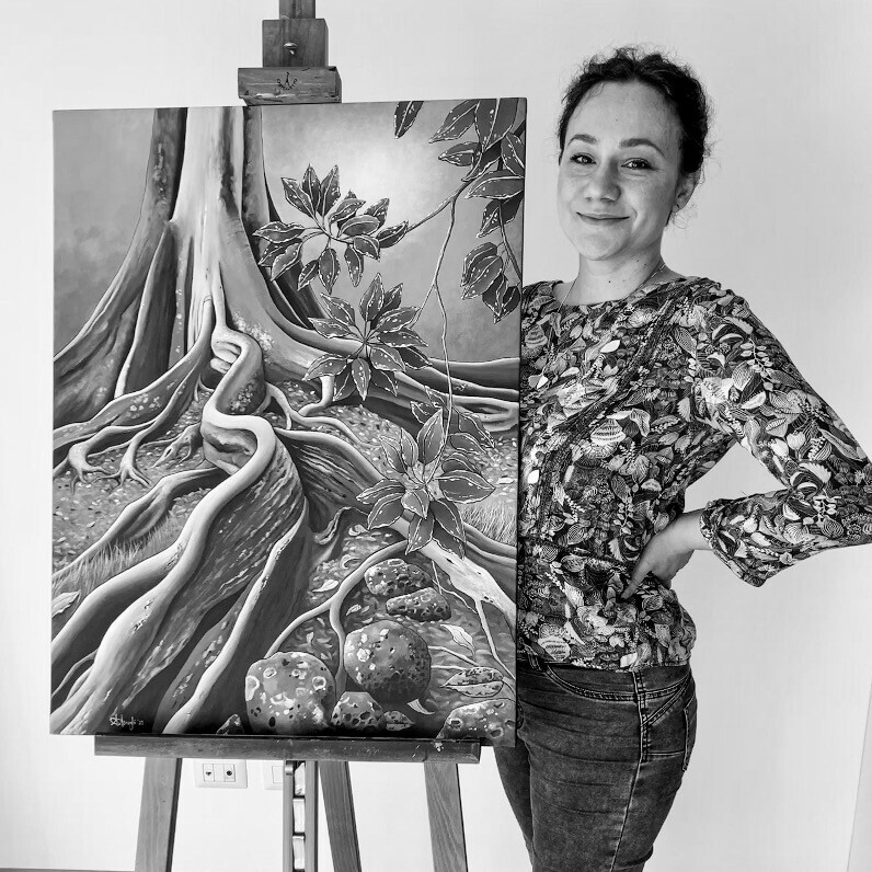 Alice Asnaghi - L'artista al lavoro