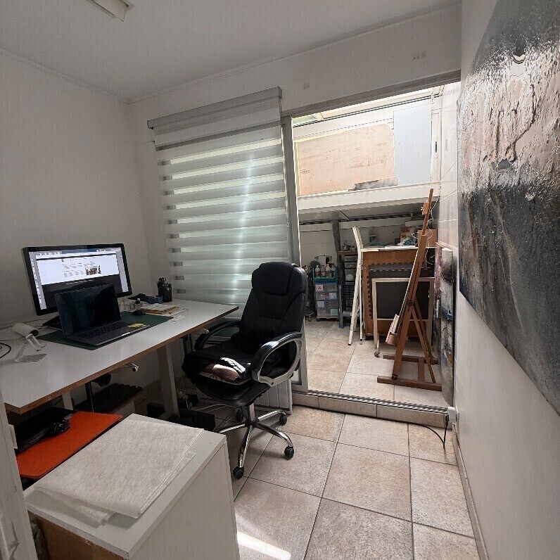 Aline Jansen - L'artiste au travail