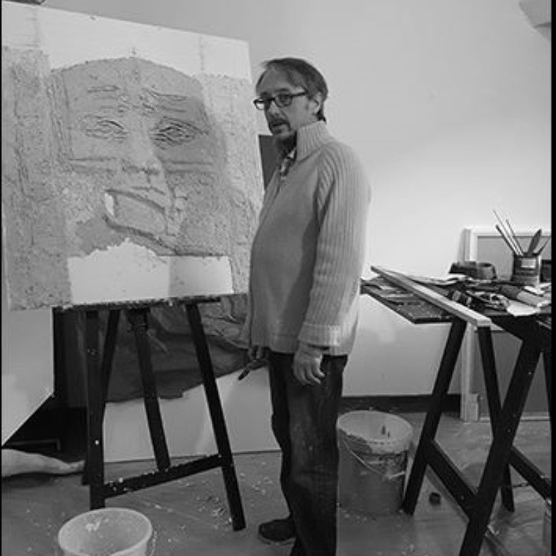 André Carpin - L'artiste au travail