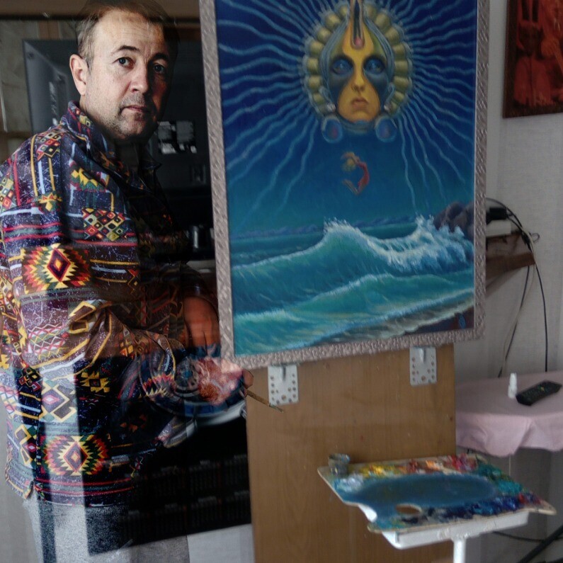 Andrey Abramov (Nikolaevich) - Artysta przy pracy