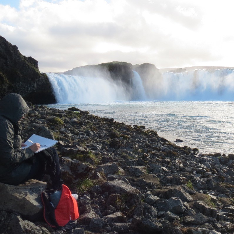 Anita Hunor - L'artiste au travail
