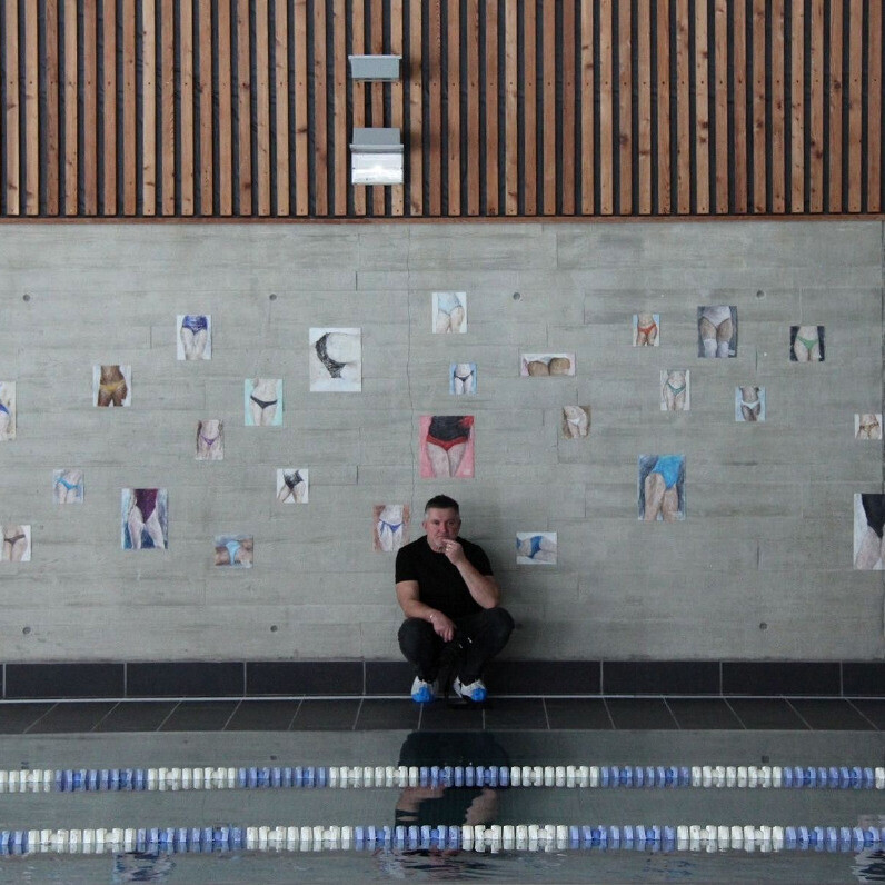 Aubin Chevallay - L'artiste au travail