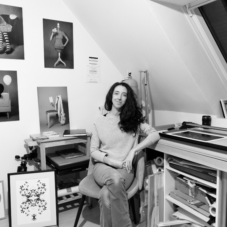 Aurélia Cheret - L'artiste au travail