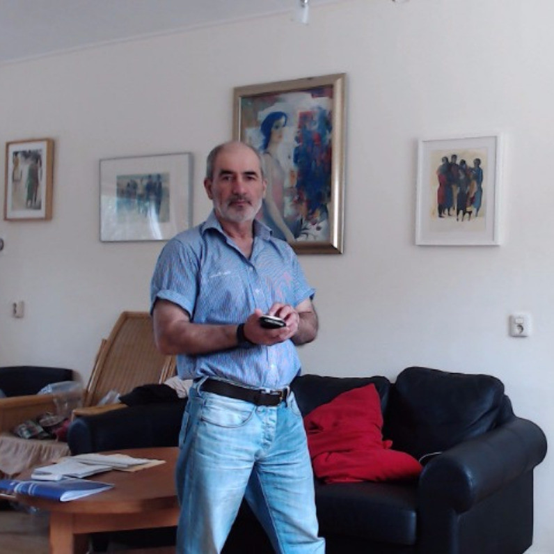 Azeriman - The artist at work
