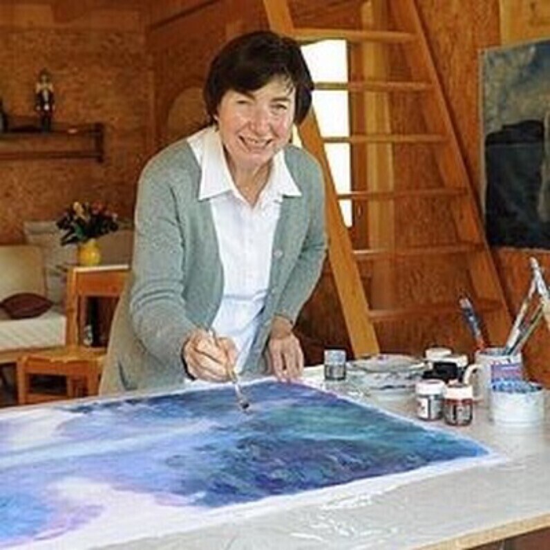 Béatrice Marty - L'artiste au travail