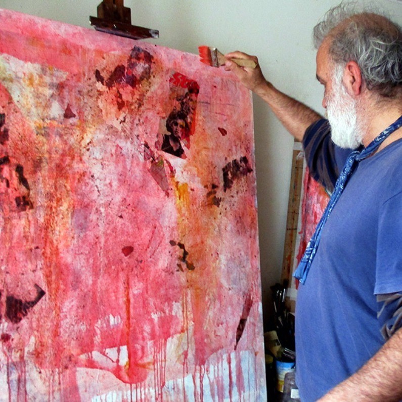 Bernardo Barreto - L'artiste au travail