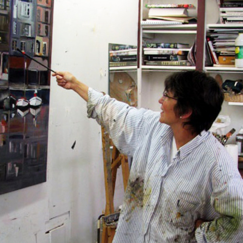 Brigitte Starckmann - The artist at work