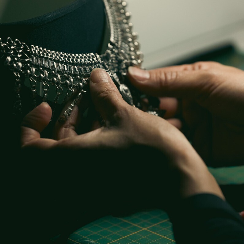 Cassia Matsuda - L'artiste au travail