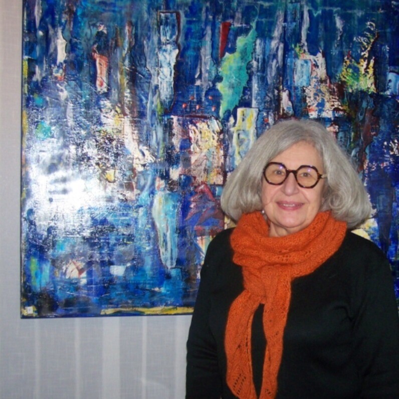 Chantal Walter - L'artiste au travail