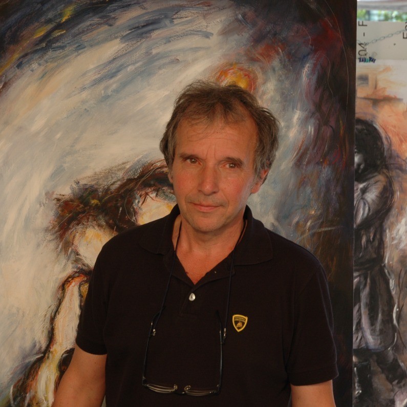 Christophe Chevreau - L'artiste au travail