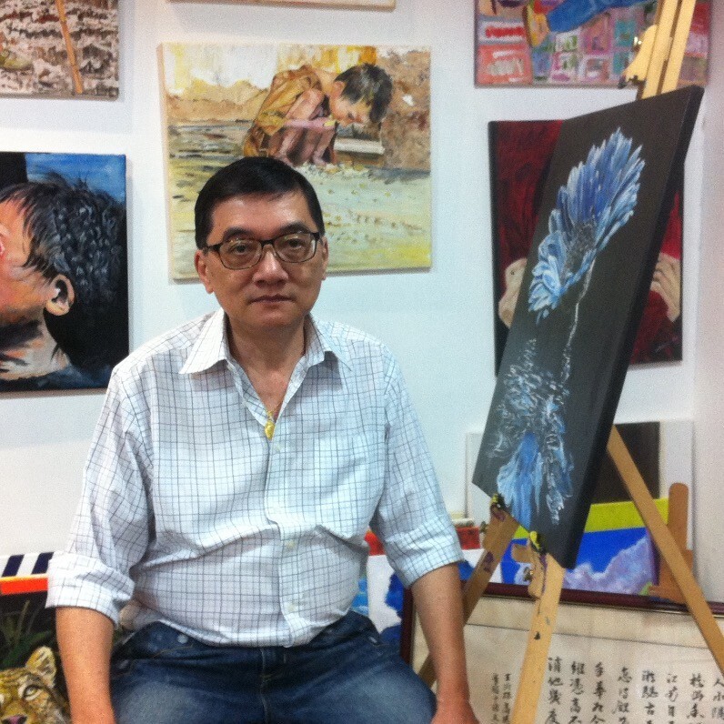 Clement Tsang - The artist at work