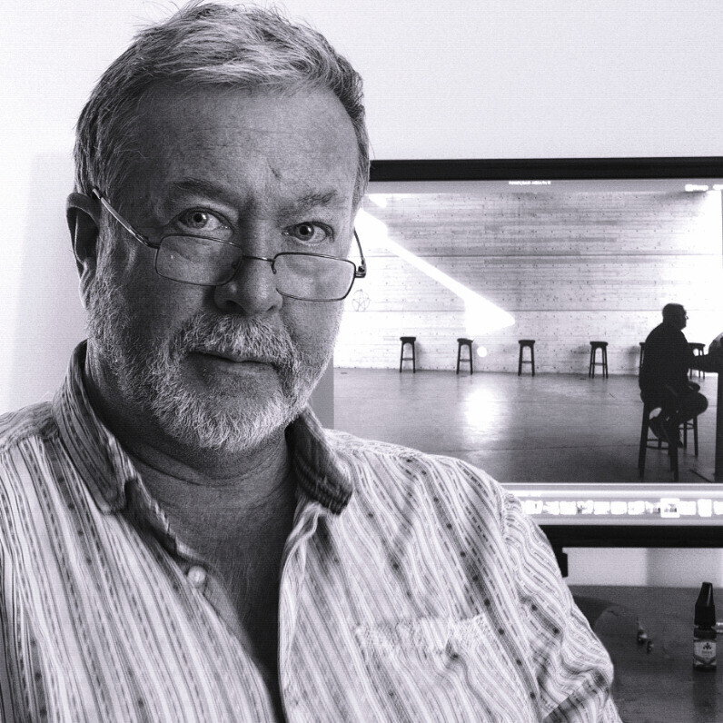 David Kitching - The artist at work