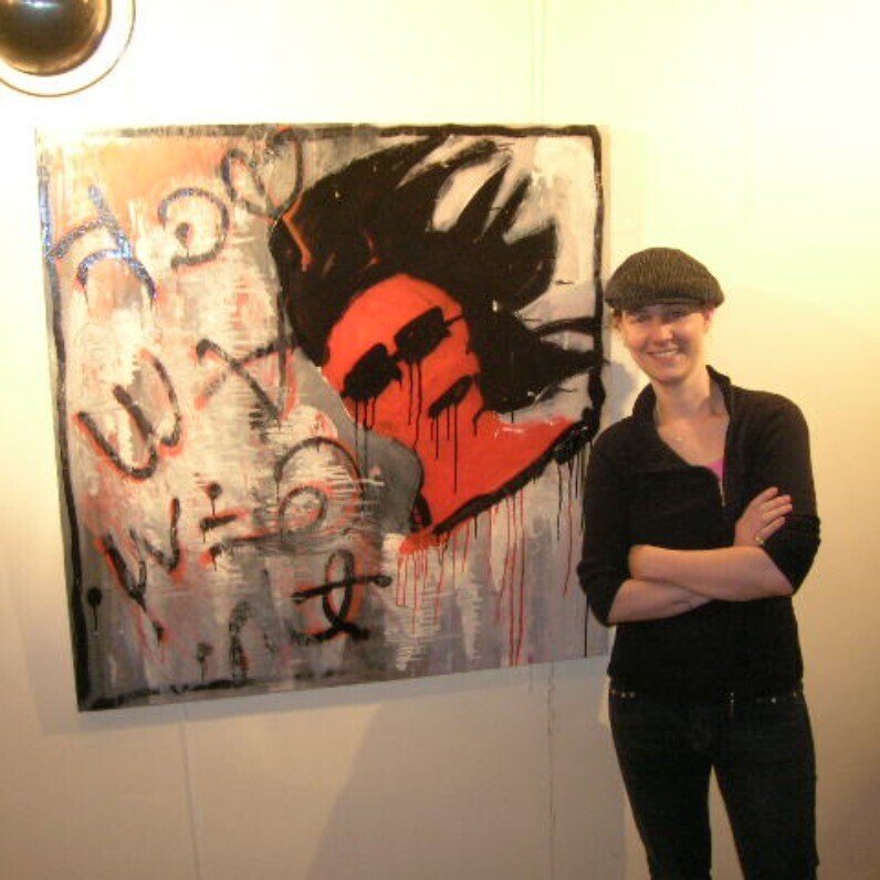 Deborah Vincent - L'artiste au travail