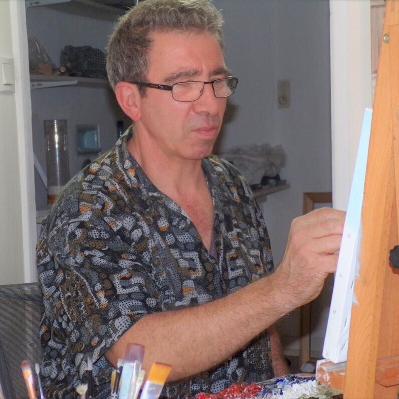 Philippe Demory - The artist at work