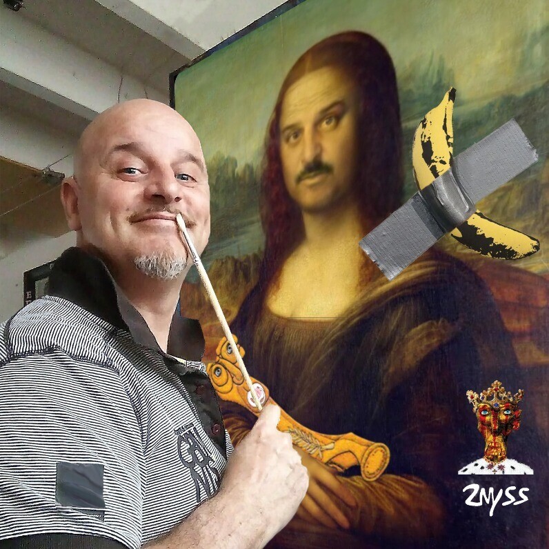 Denis Michel (2nyss) - The artist at work