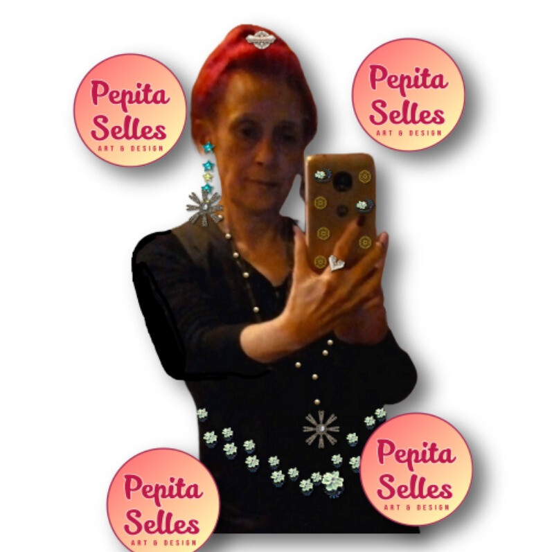 Pepita Selles - The artist at work