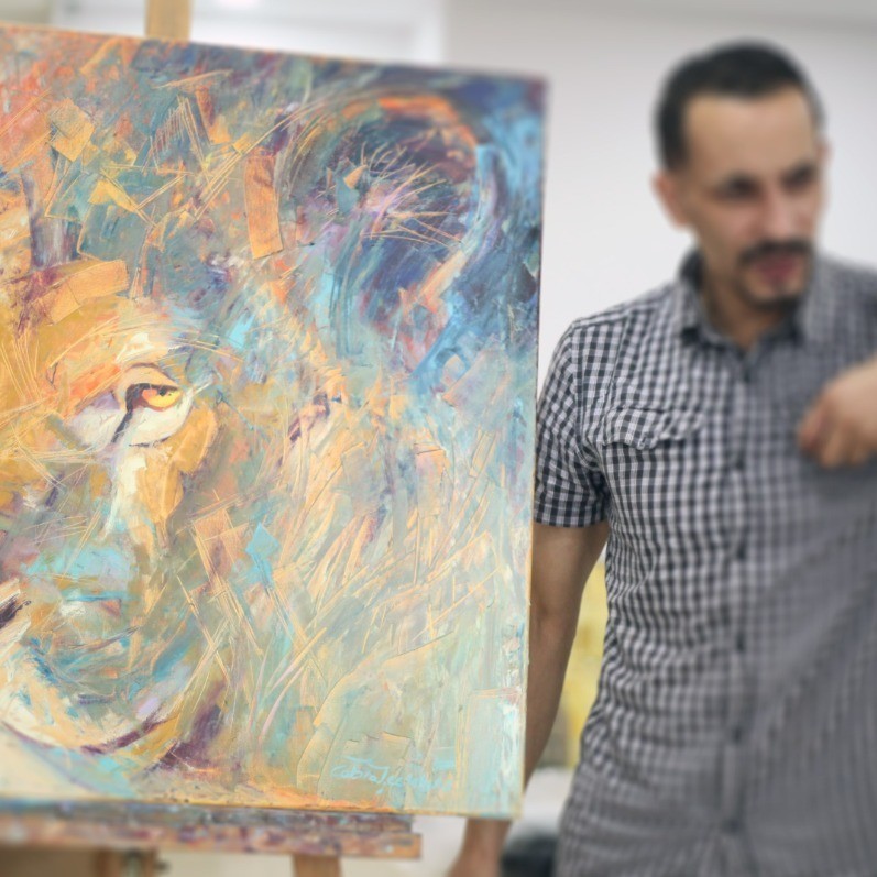 Youssef El Aouni (Cobratec) - L'artiste au travail