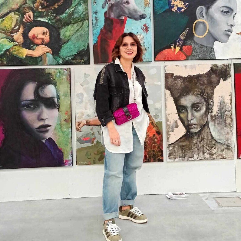 Ewa Kędziorek (Marias) - Artysta przy pracy