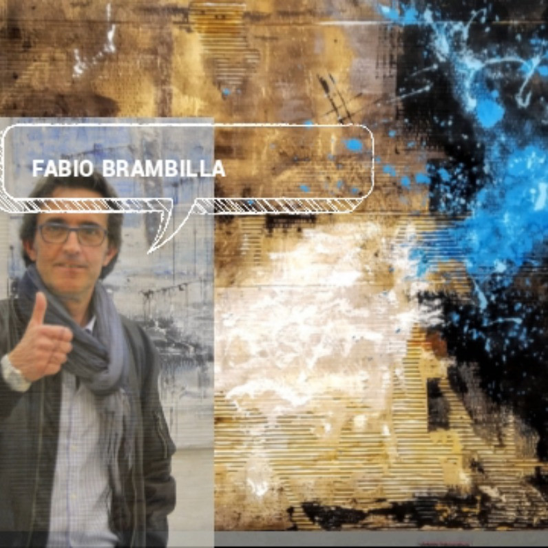 Fabio Brambilla (Fabiobram) - L'artista al lavoro
